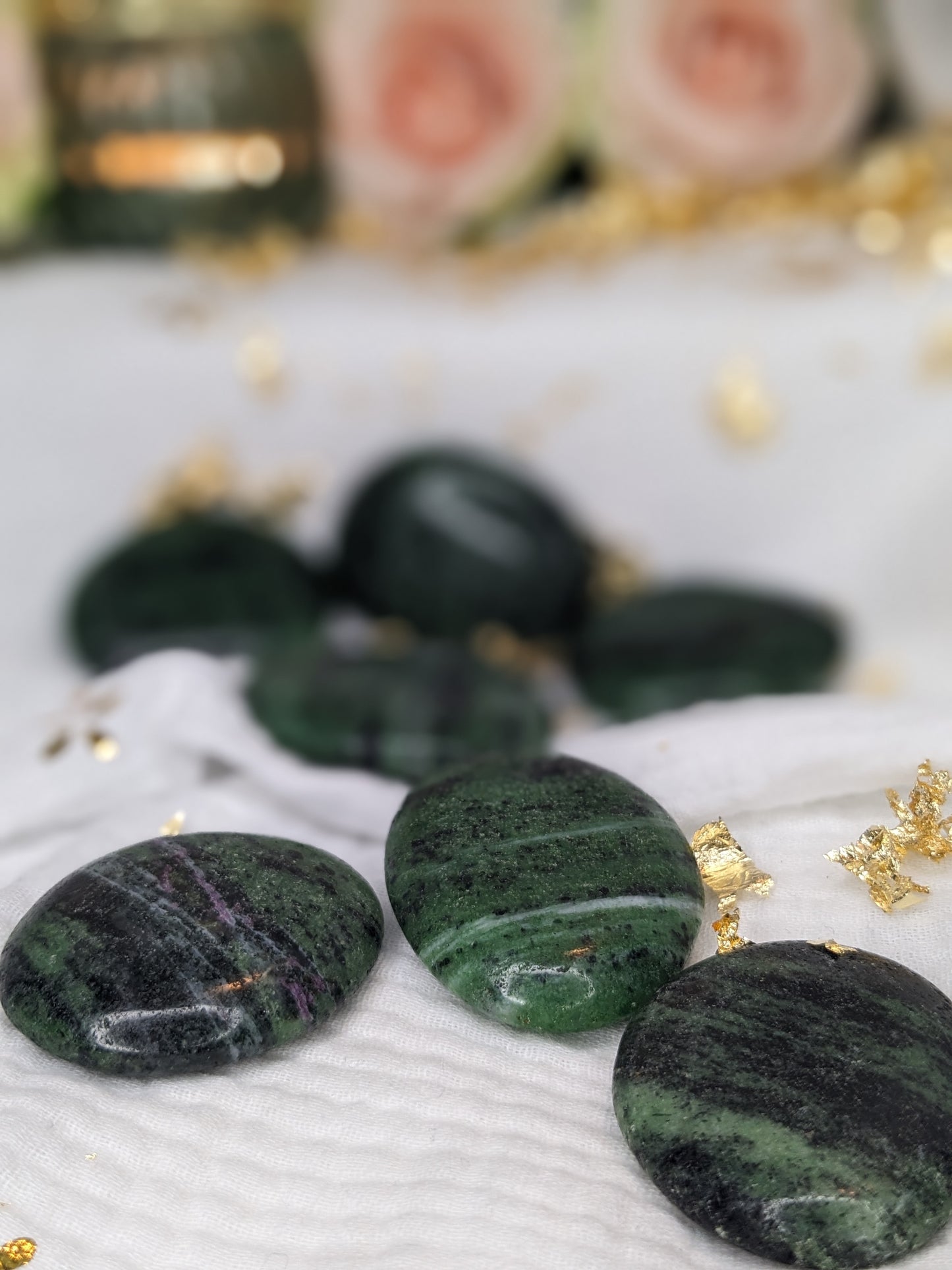 Galet Rubis zoisite