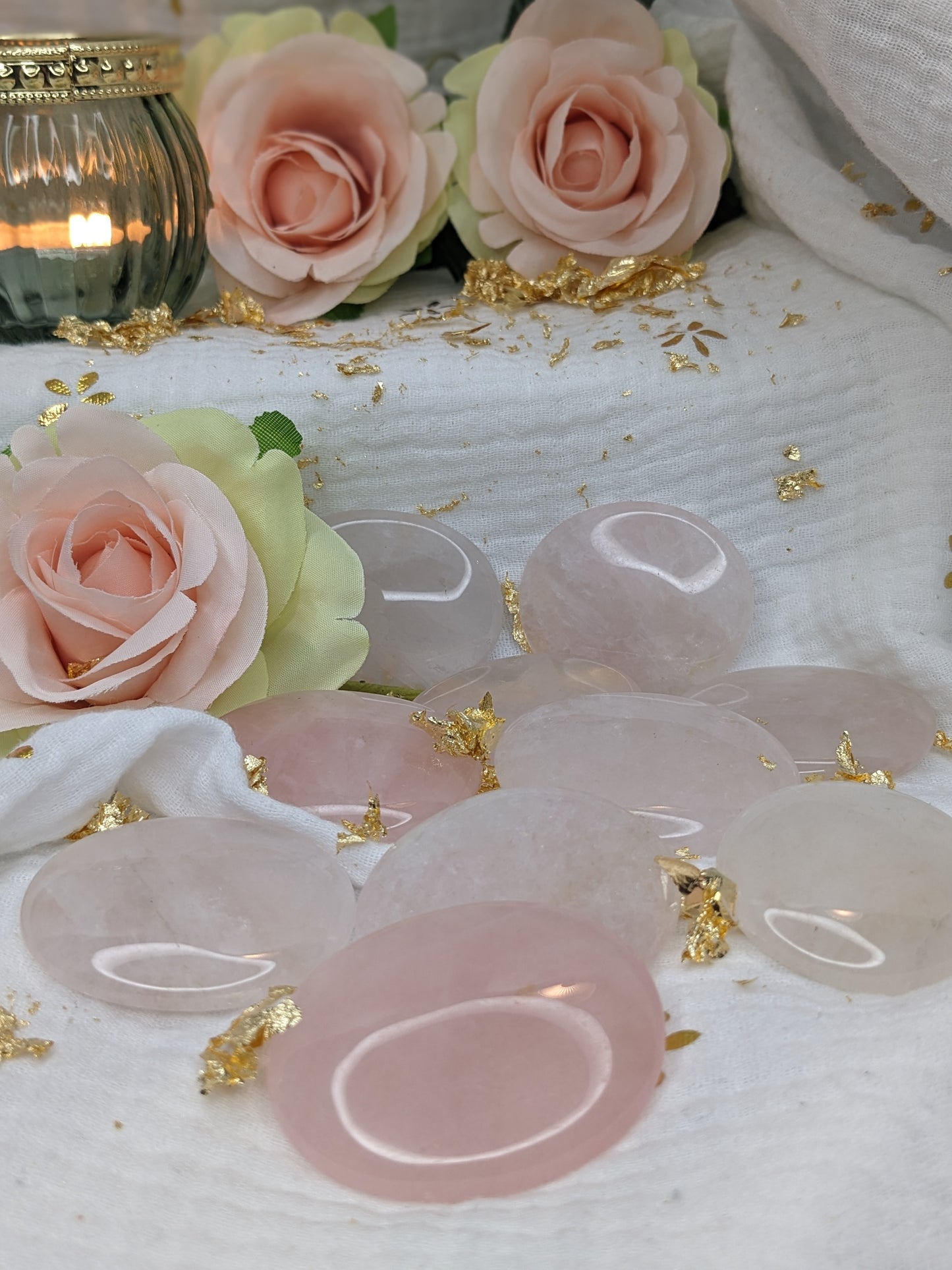 Galet de quartz rose Qualité extra