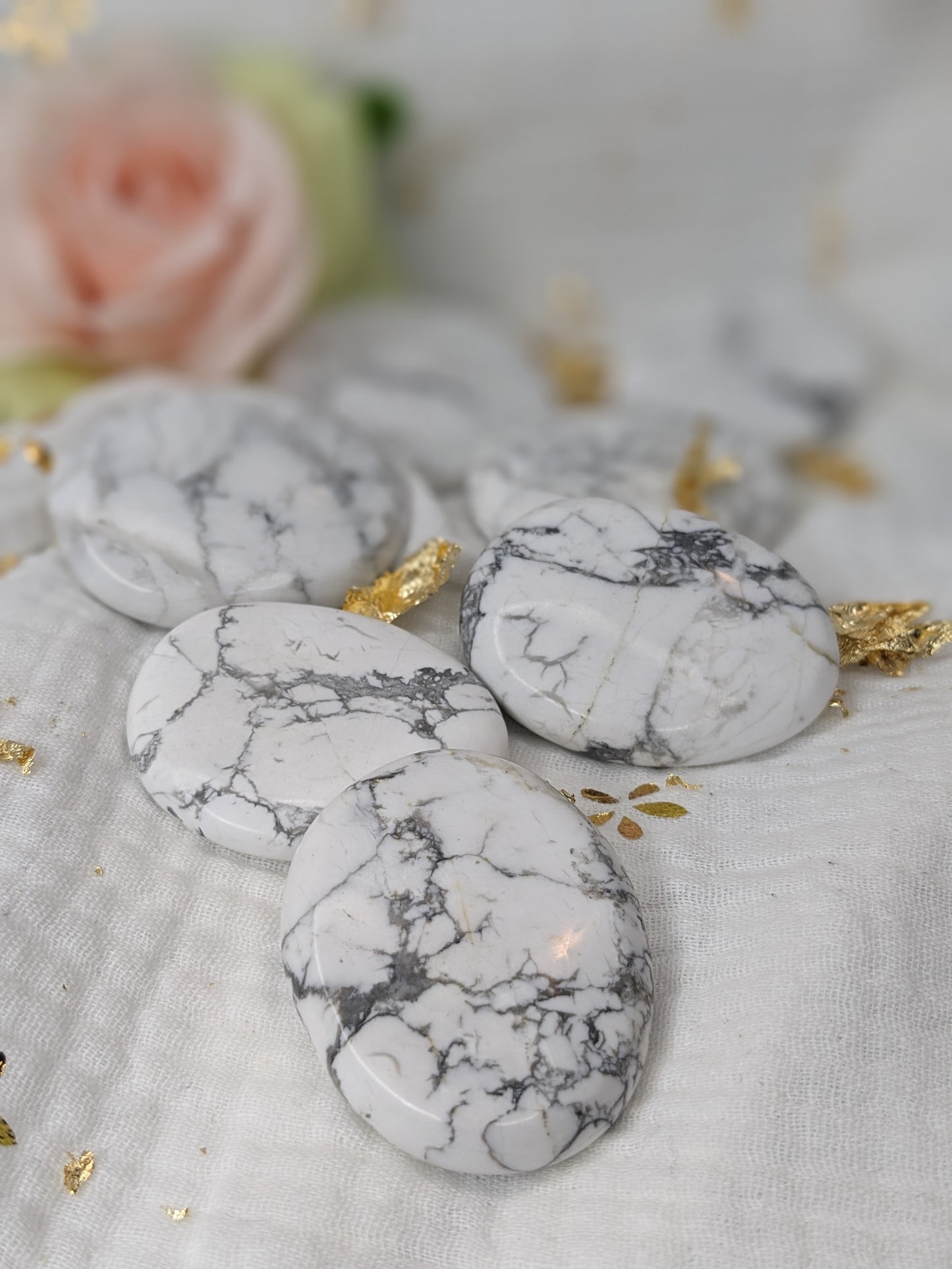 Galet de Howlite Qualité extra