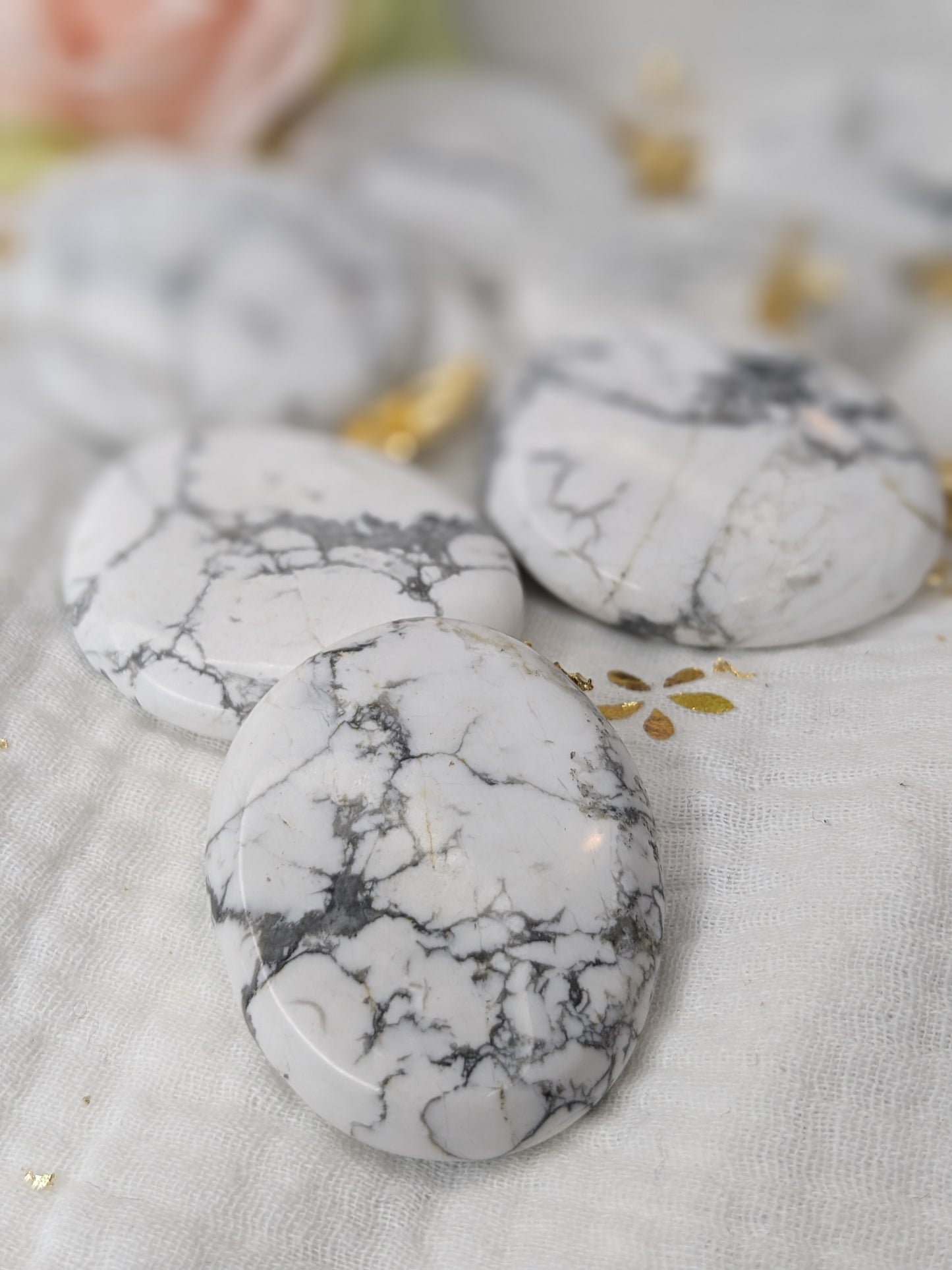 Galet de Howlite Qualité extra