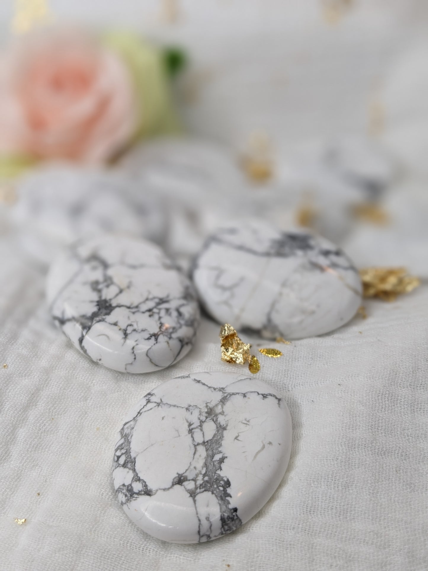 Galet de Howlite Qualité extra