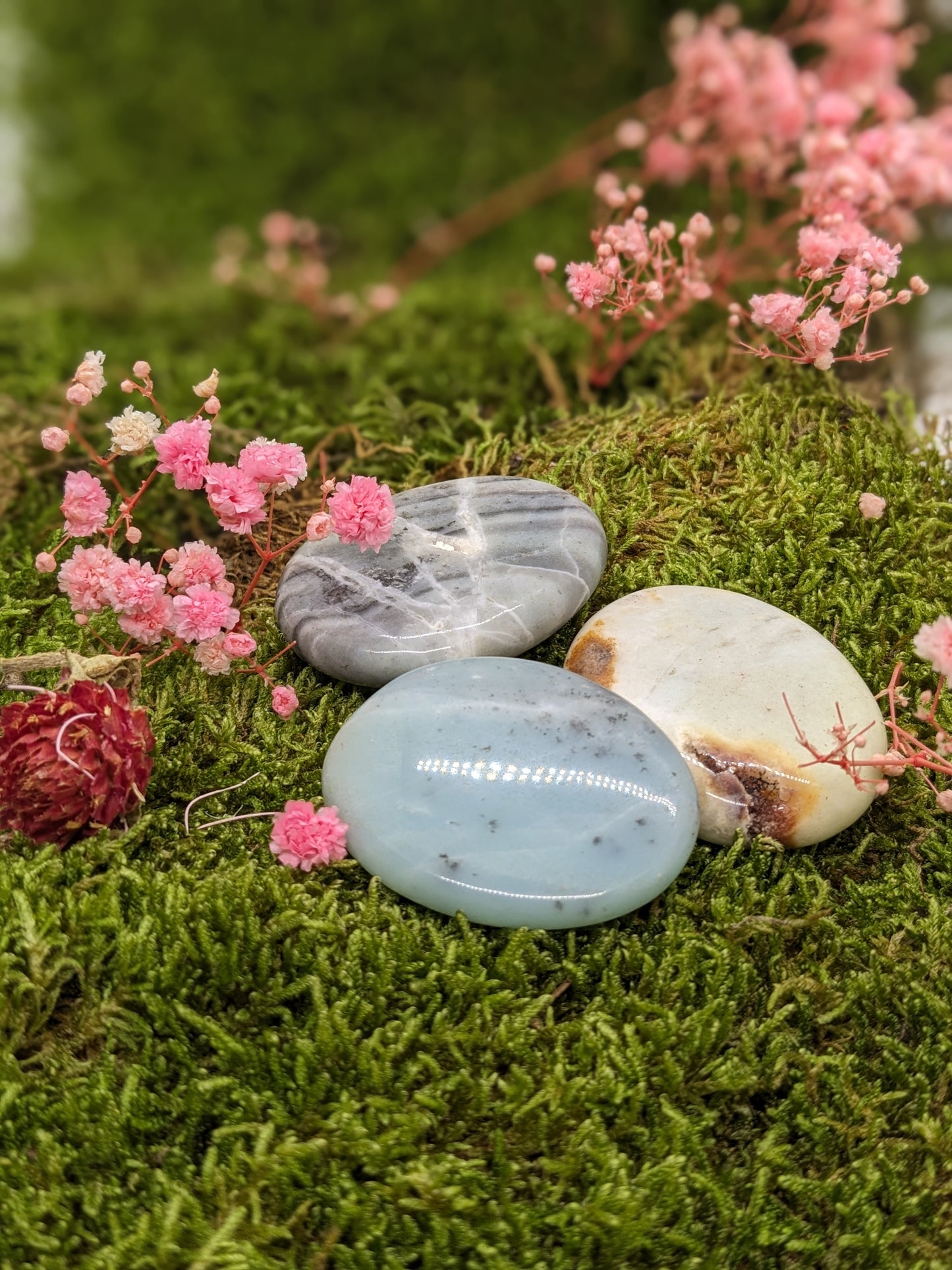 Galet d'amazonite Qualité A
