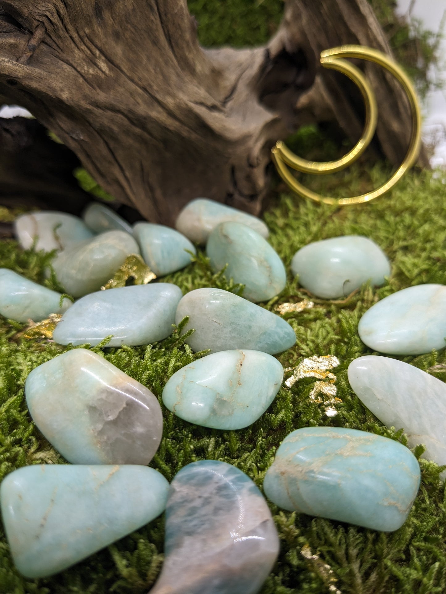 Pierres roulées Amazonite qualité A