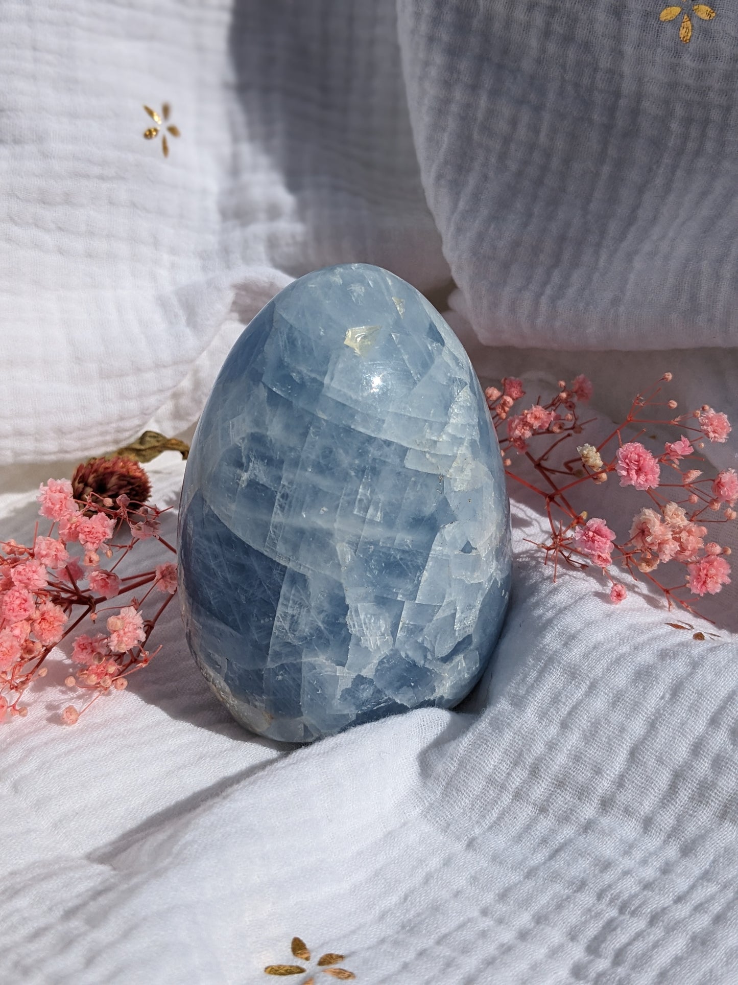 Calcite bleue Forme libre