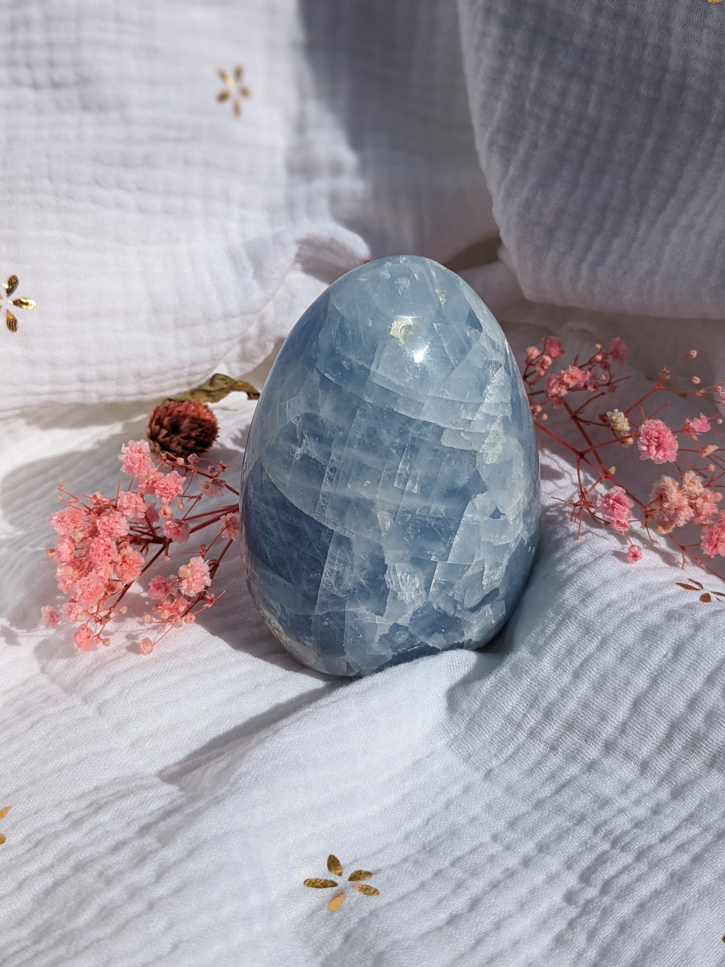 Calcite bleue Forme libre