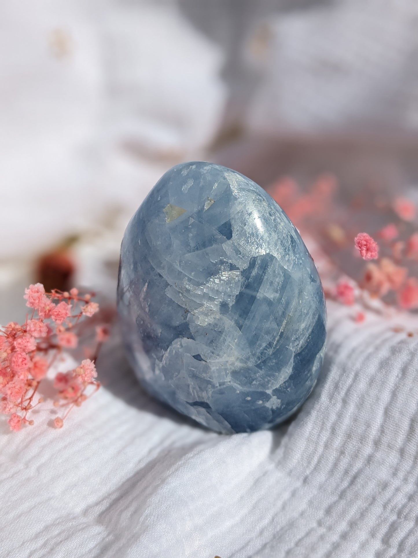 Calcite bleue Forme libre