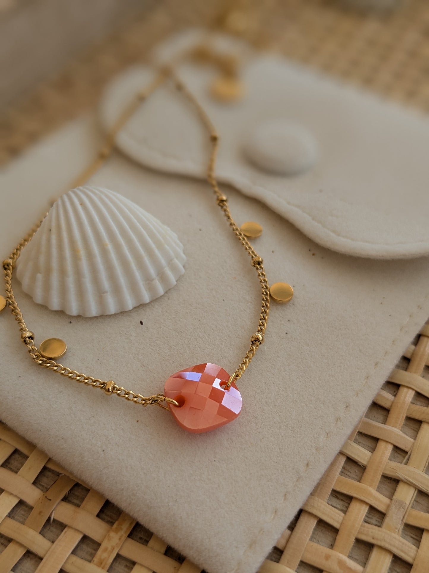 Collier collection SunSet Lovers Corail