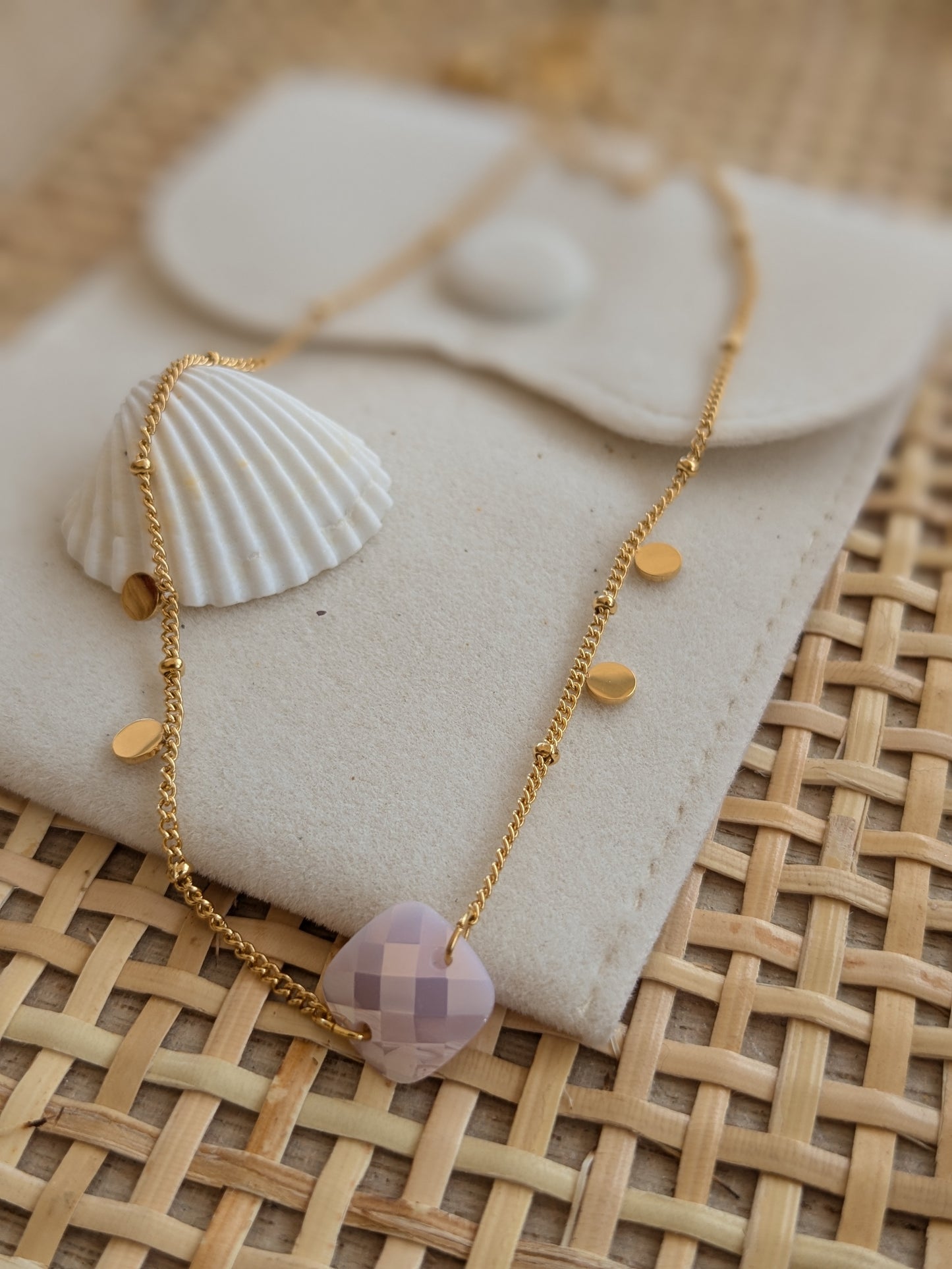 Collier collection SunSet Lovers Nacrée