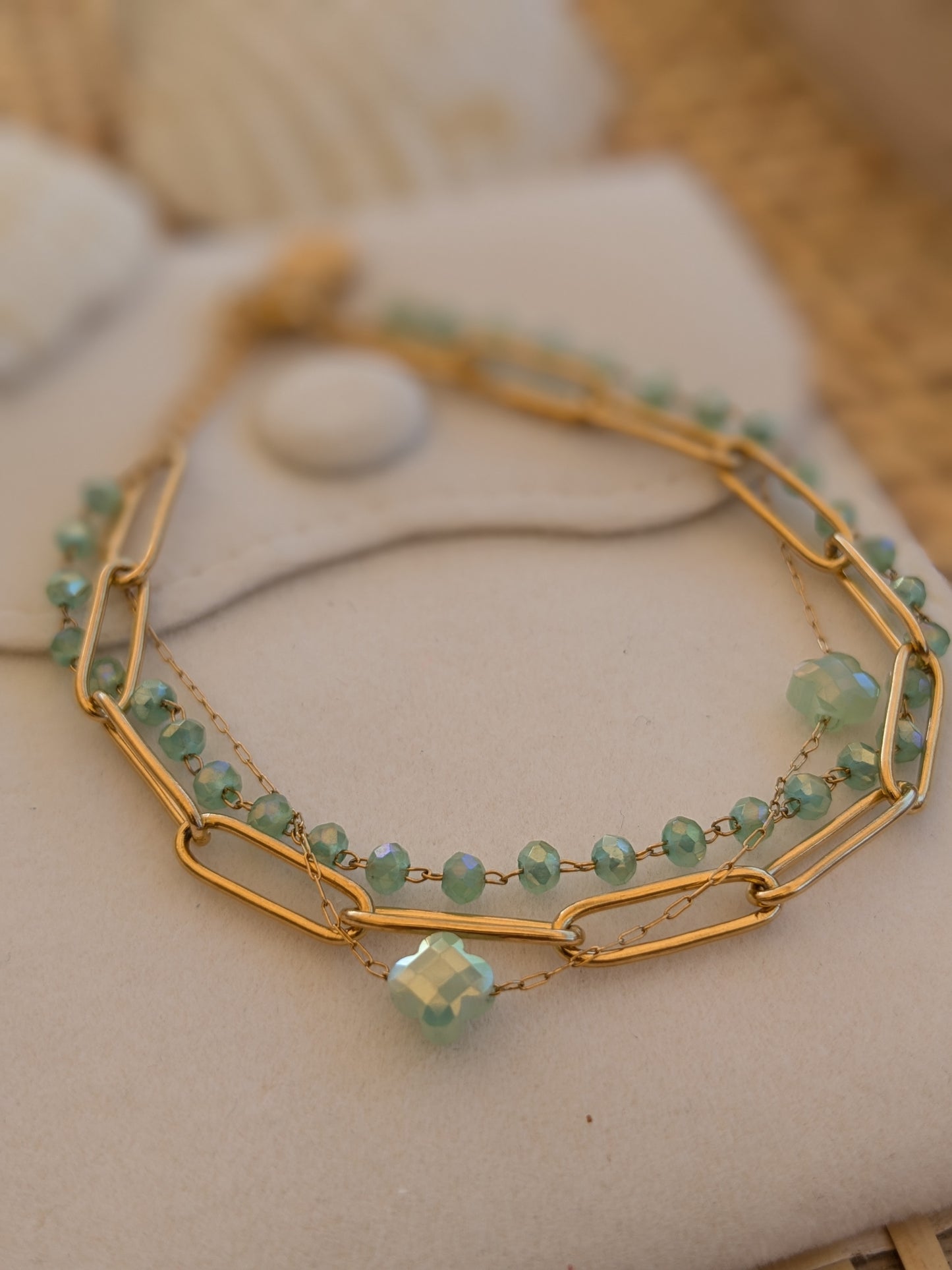 Bracelet collection SunSet Lovers Vert clair đź’š
