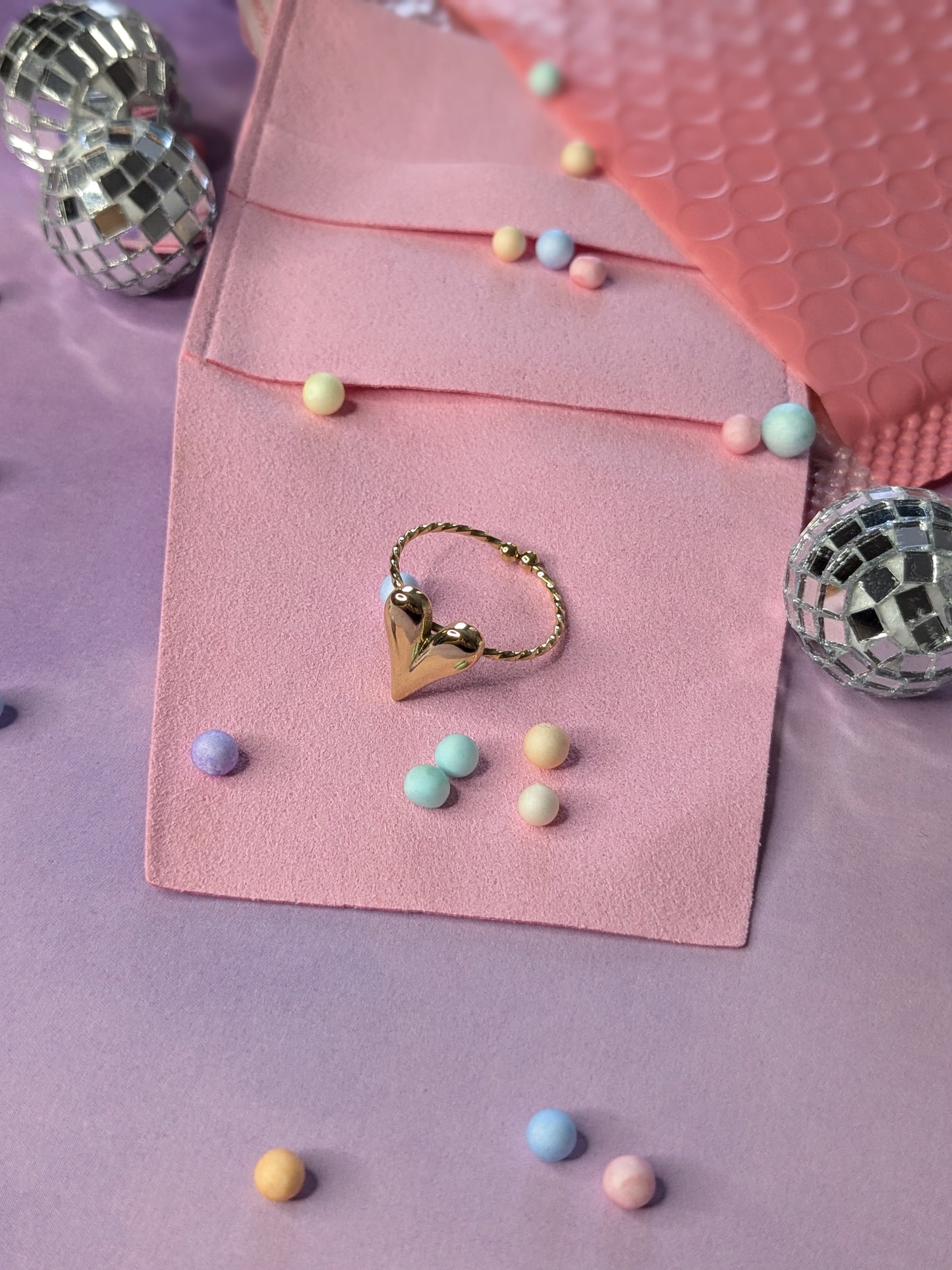 Bague coeur