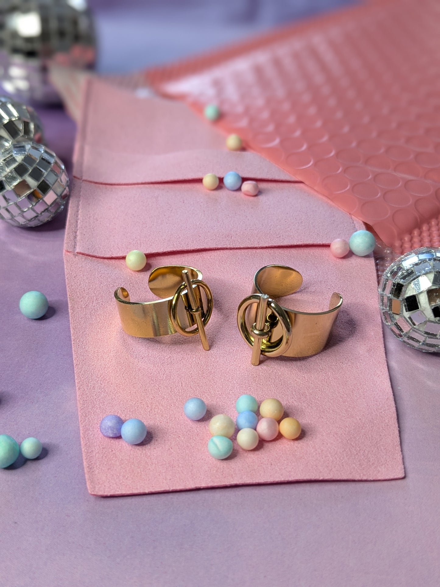 Bague barrette modèle