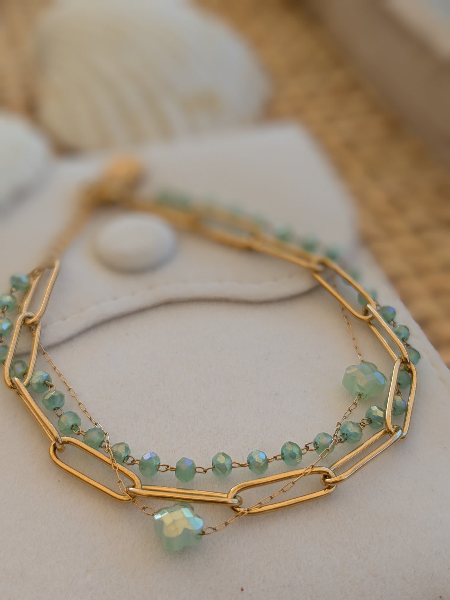 Bracelet collection SunSet Lovers Vert clair đź’š