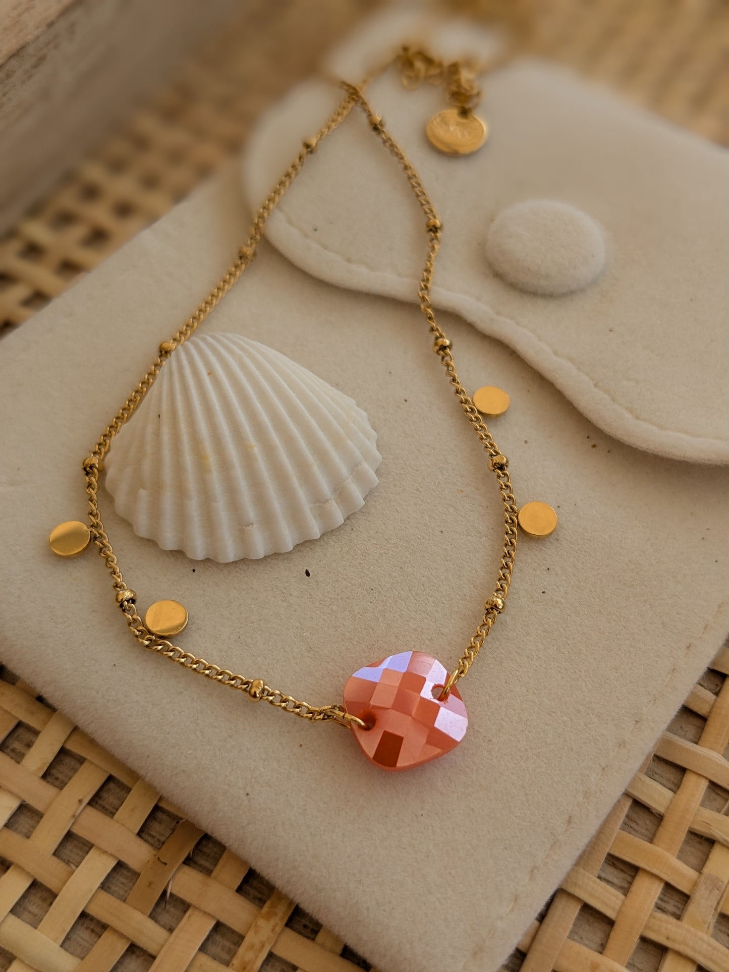 Collier collection SunSet Lovers Corail
