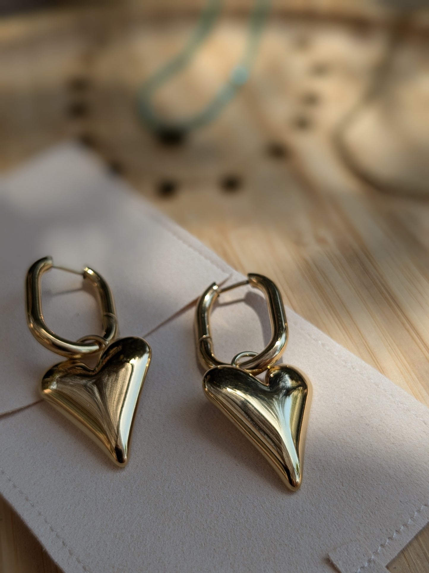 Boucle d'oreille Cœur (moyen)