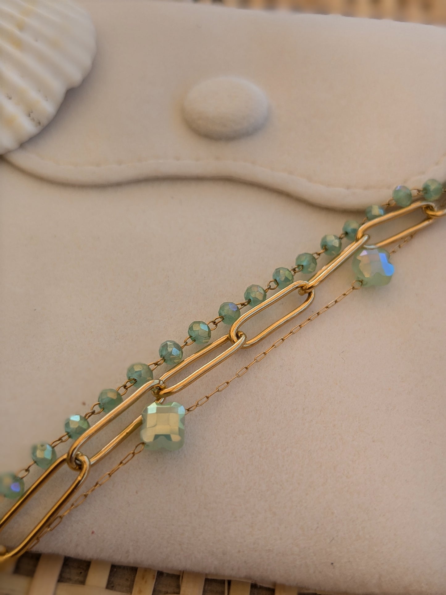 Bracelet collection SunSet Lovers Vert clair đź’š