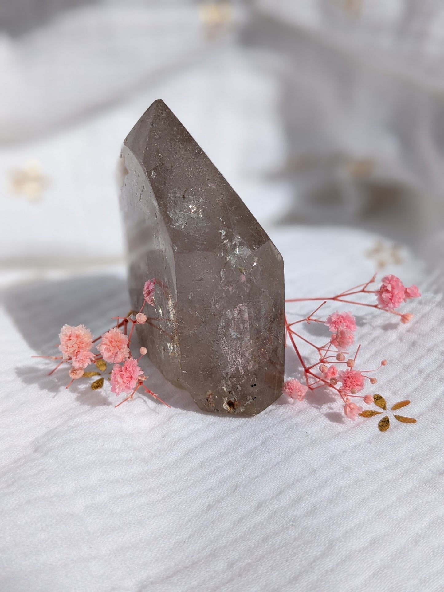 Obélisque de Quartz fumé