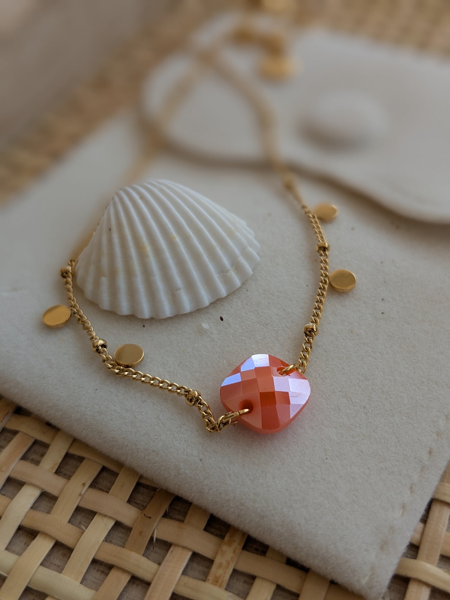 Collier collection SunSet Lovers Corail