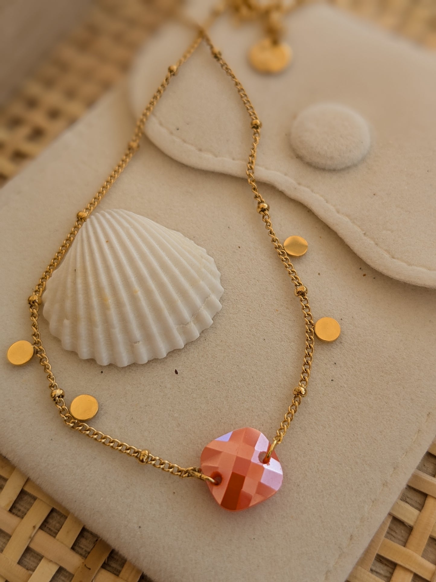Collier collection SunSet Lovers Corail