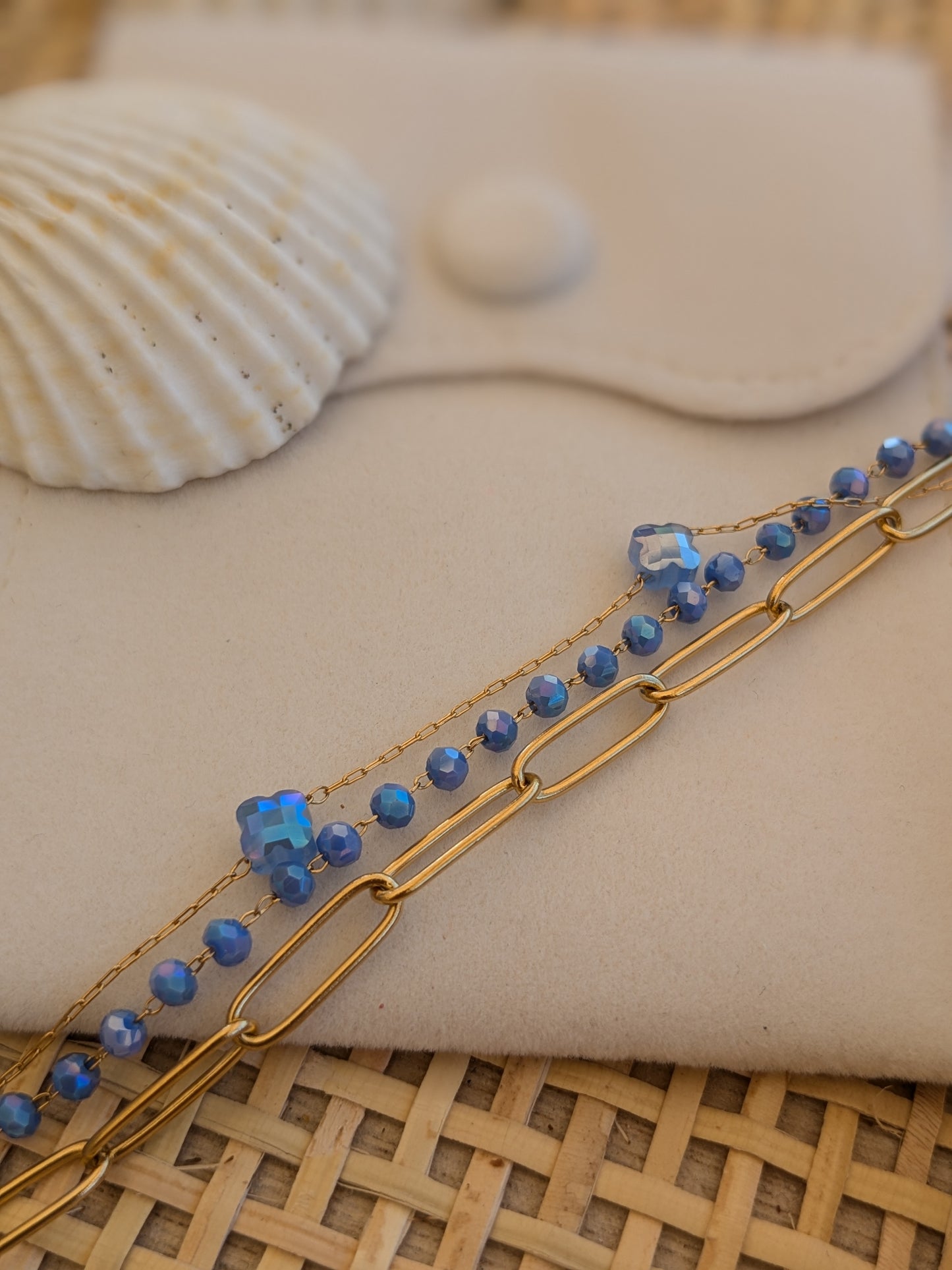 Bracelet collection SunSet Lovers Bleu đź§ż