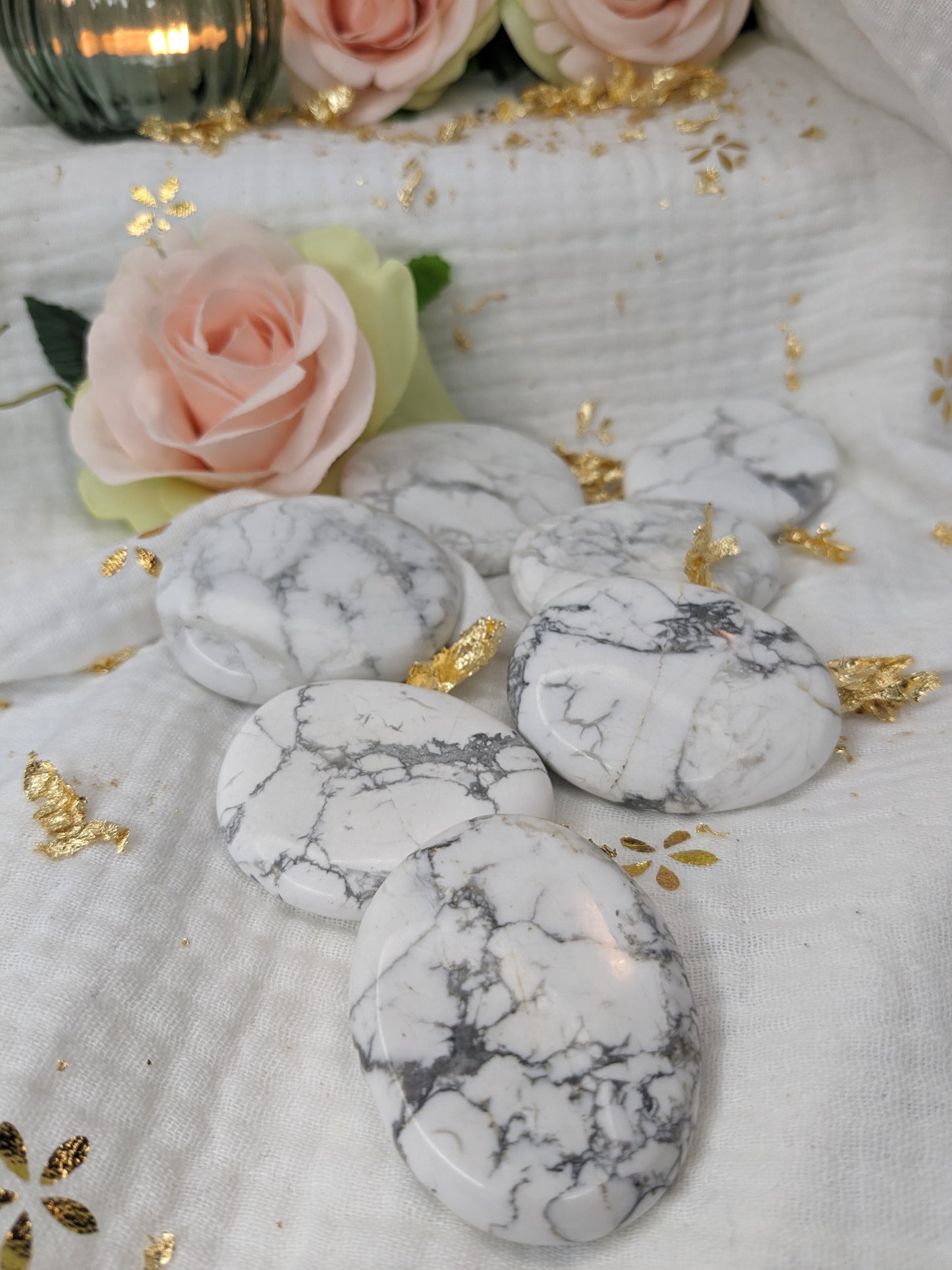 Galet de Howlite Qualité extra